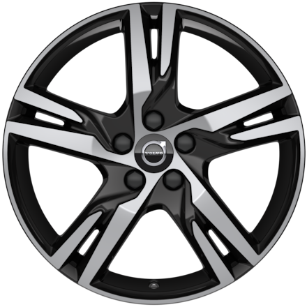 Silver multi-spoke Volvo rim icon.