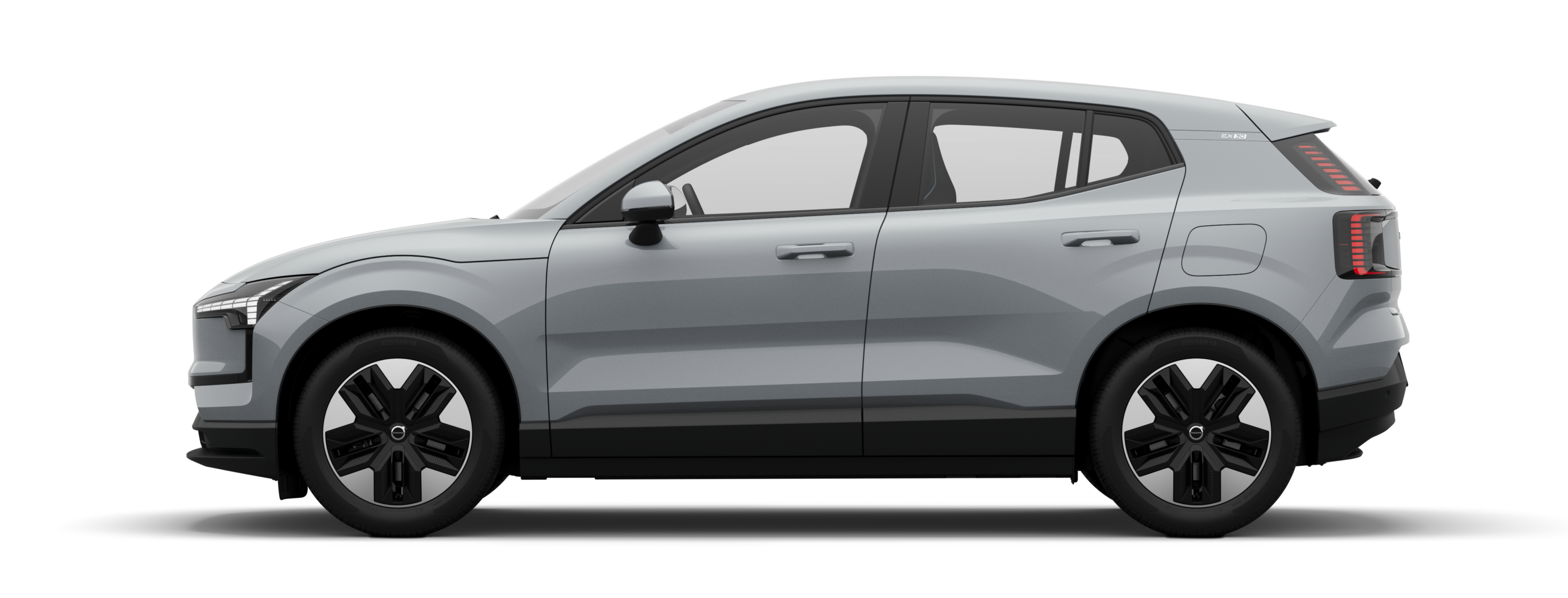 A sideview of a EX30 Electric