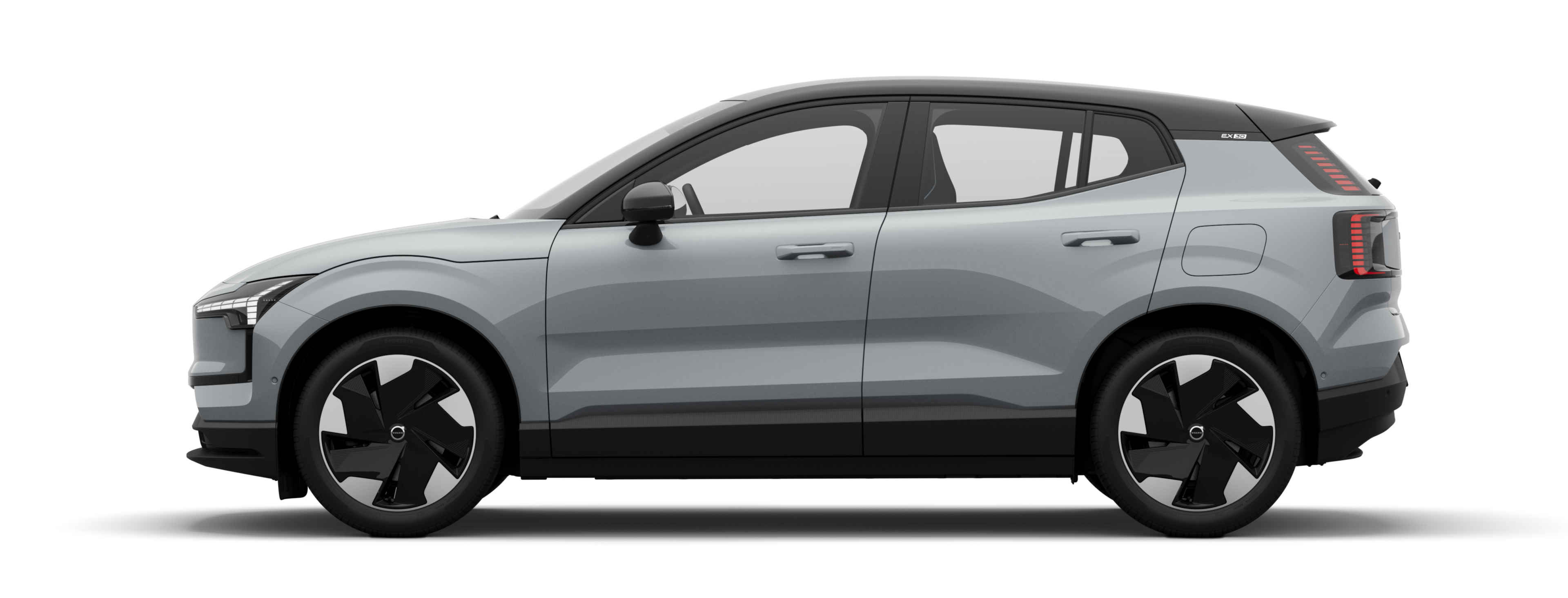 A sideview of a EX30 Electric