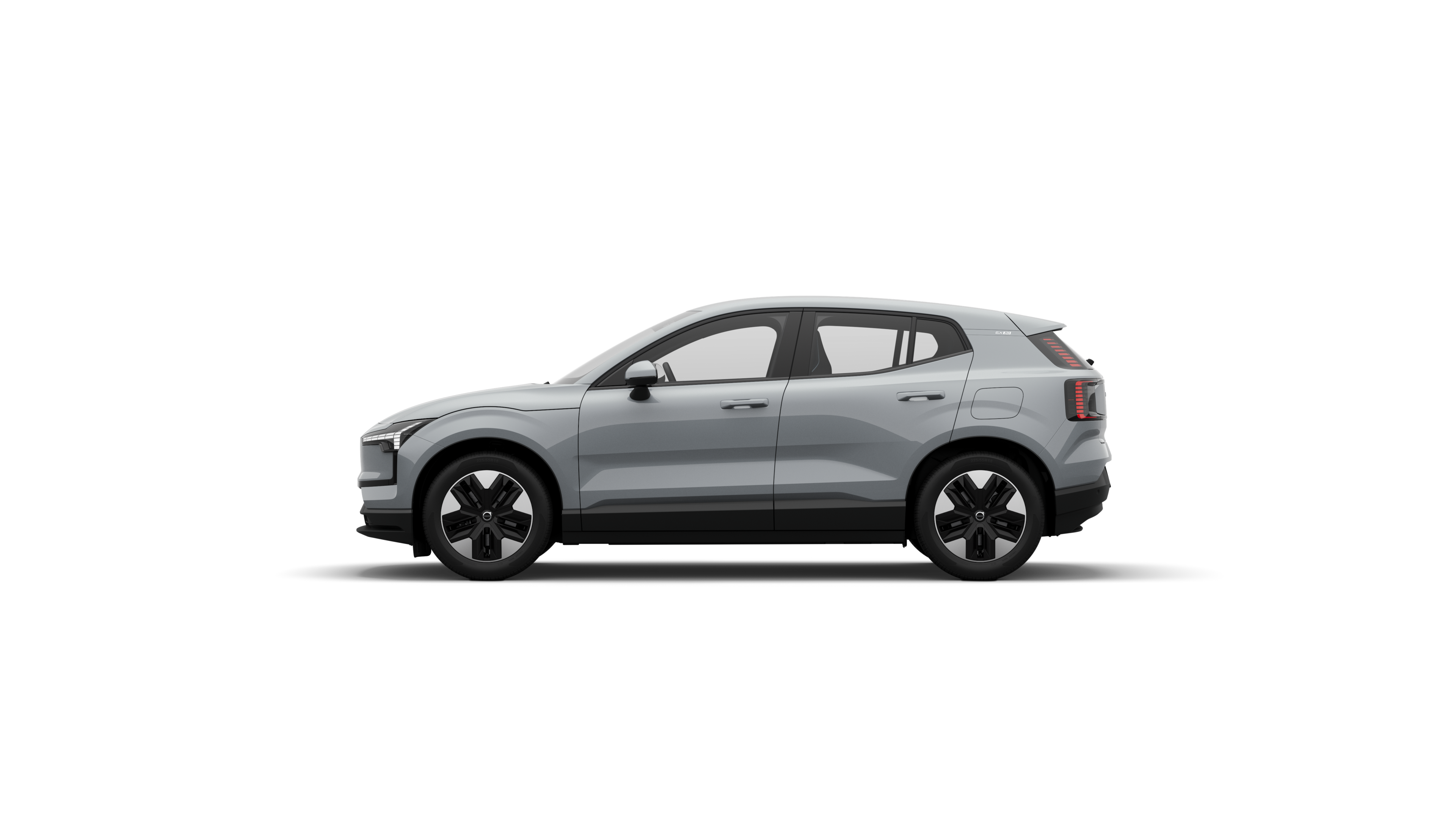 صورة جانبية لسيارة EX30 السيارة الكهربائية
