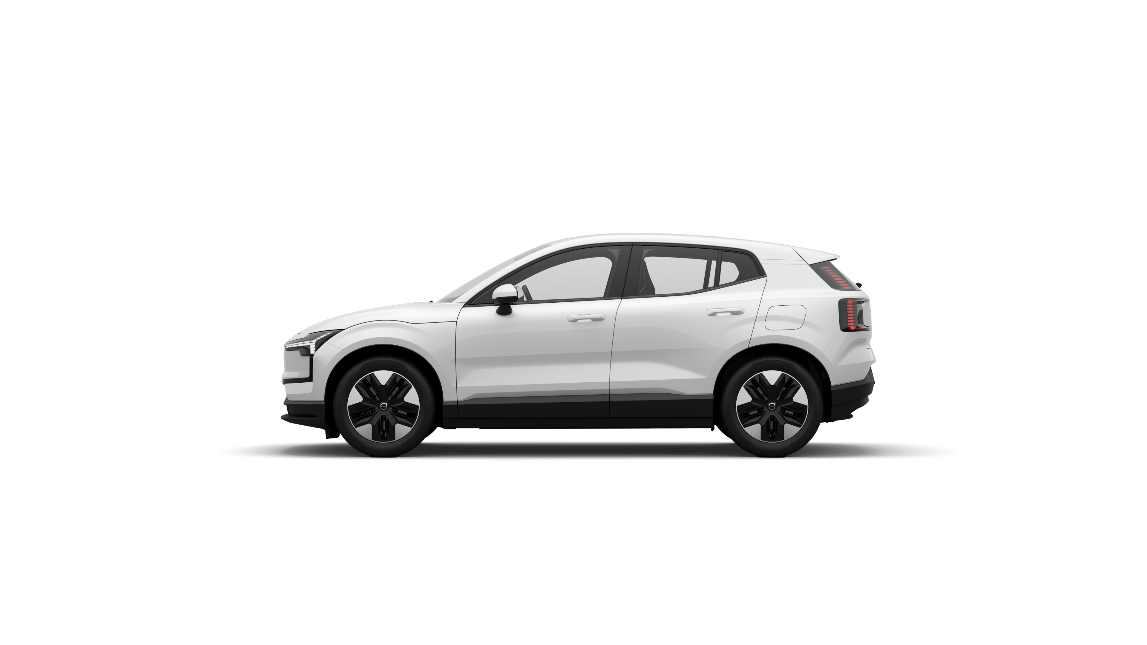 صورة جانبية لسيارة EX30 السيارة الكهربائية