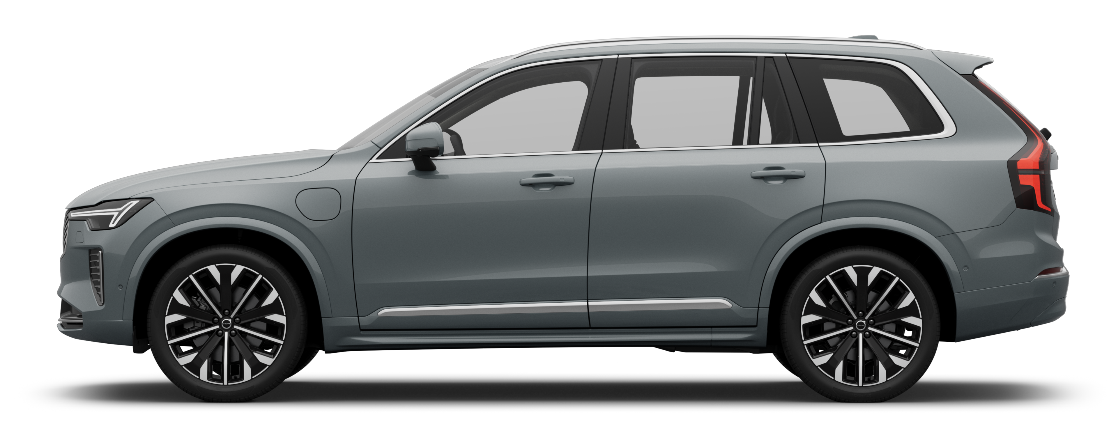 Вид сбоку на XC90 Гибриды (Plug-in hybrid)