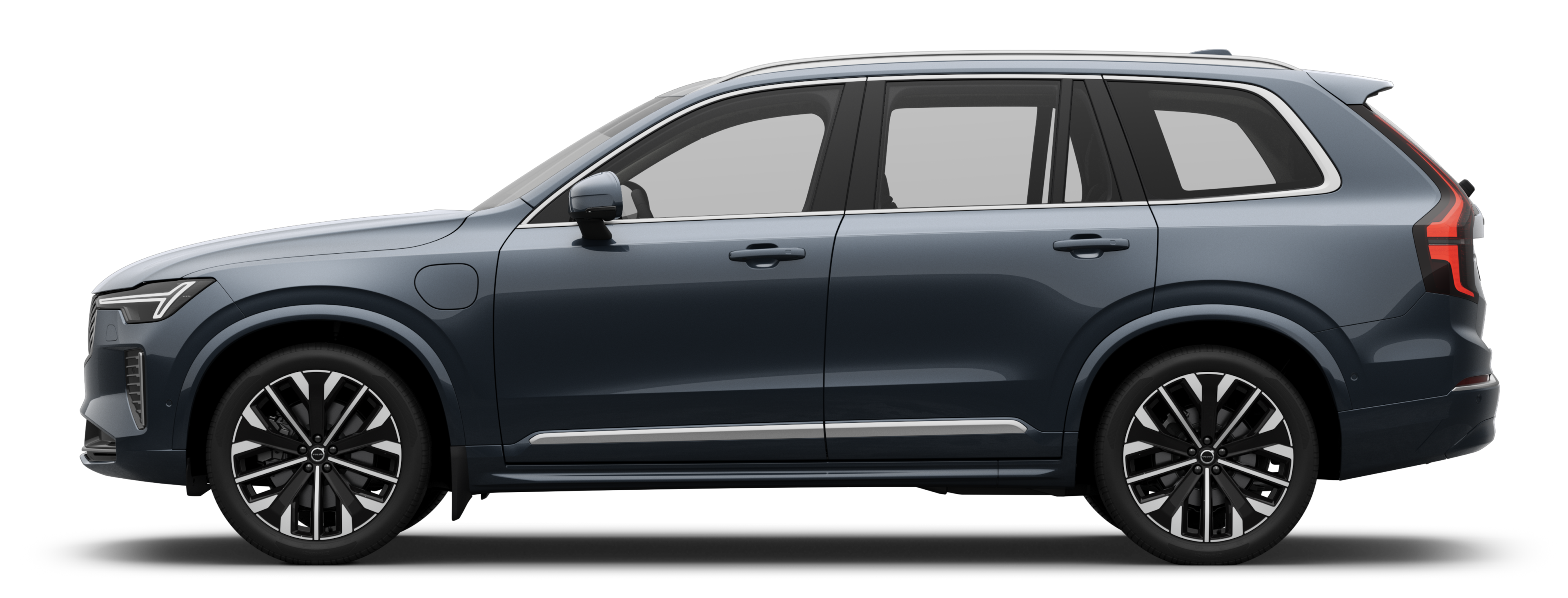 Sidovy av en XC90 Laddhybrid