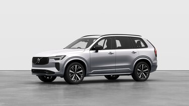 Volvo XC90 Estate 2.0 B5P Plus Dark 5dr AWD Geartronic in Silver Dawn