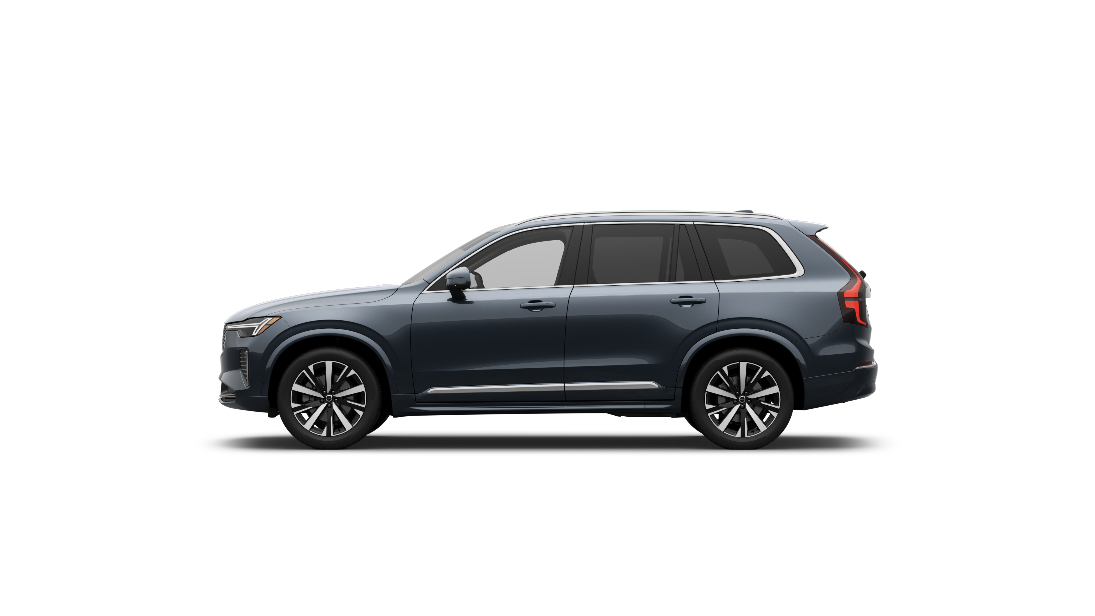 A sideview of a XC90 Gas (mild hybrid)