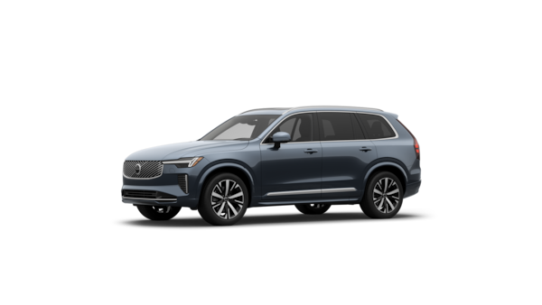 Volvo car exterior three-quarter view in a plain studio background.