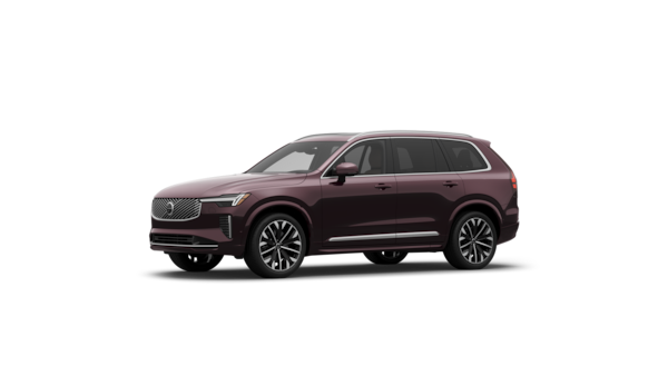 Volvo car exterior three-quarter view in a plain studio background.