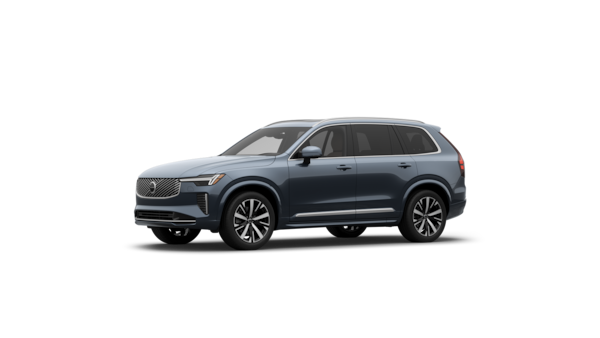 Volvo car exterior three-quarter view in a plain studio background.