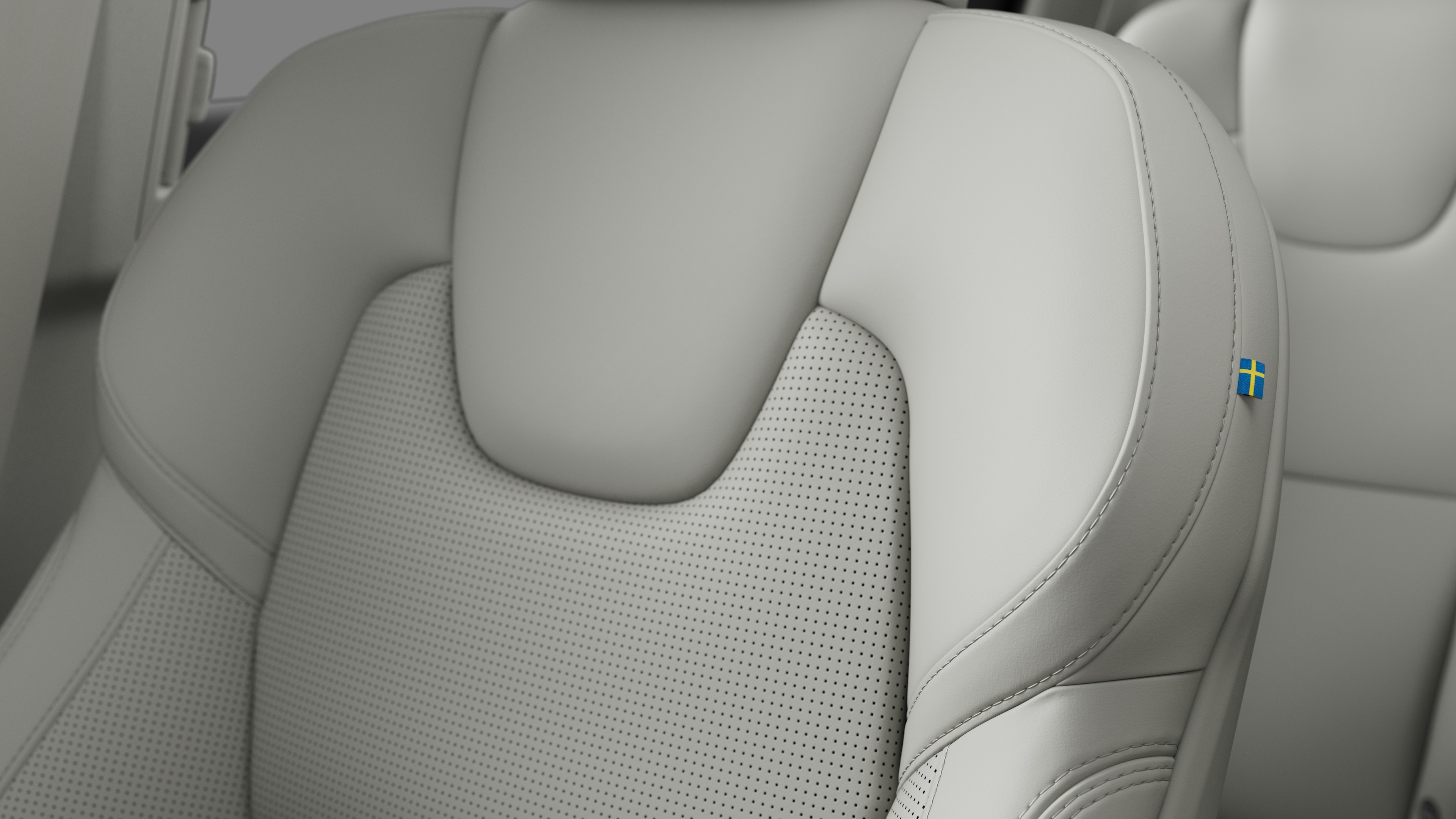 Ventilated nappa leather