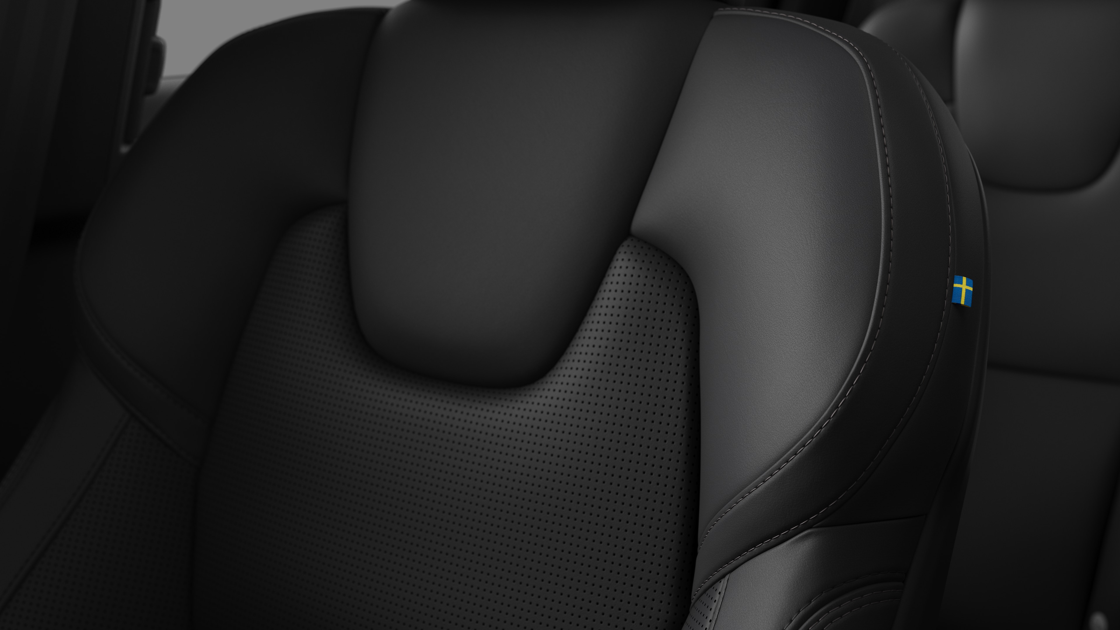 Ventilated nappa leather