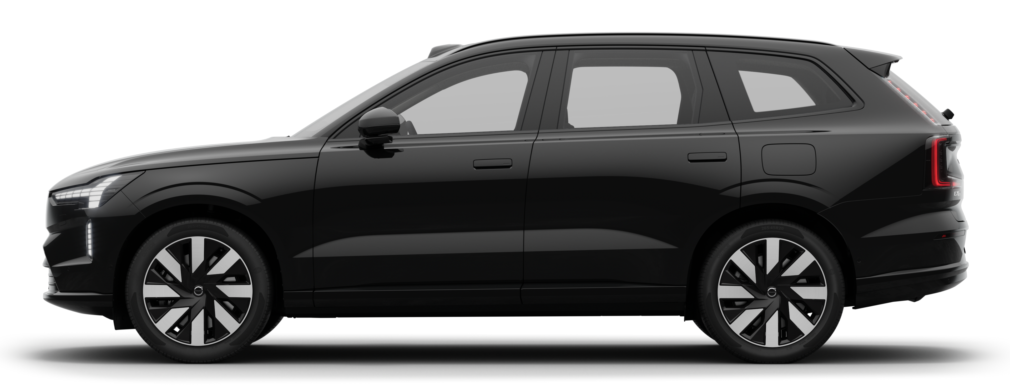 A sideview of EX90 Electric