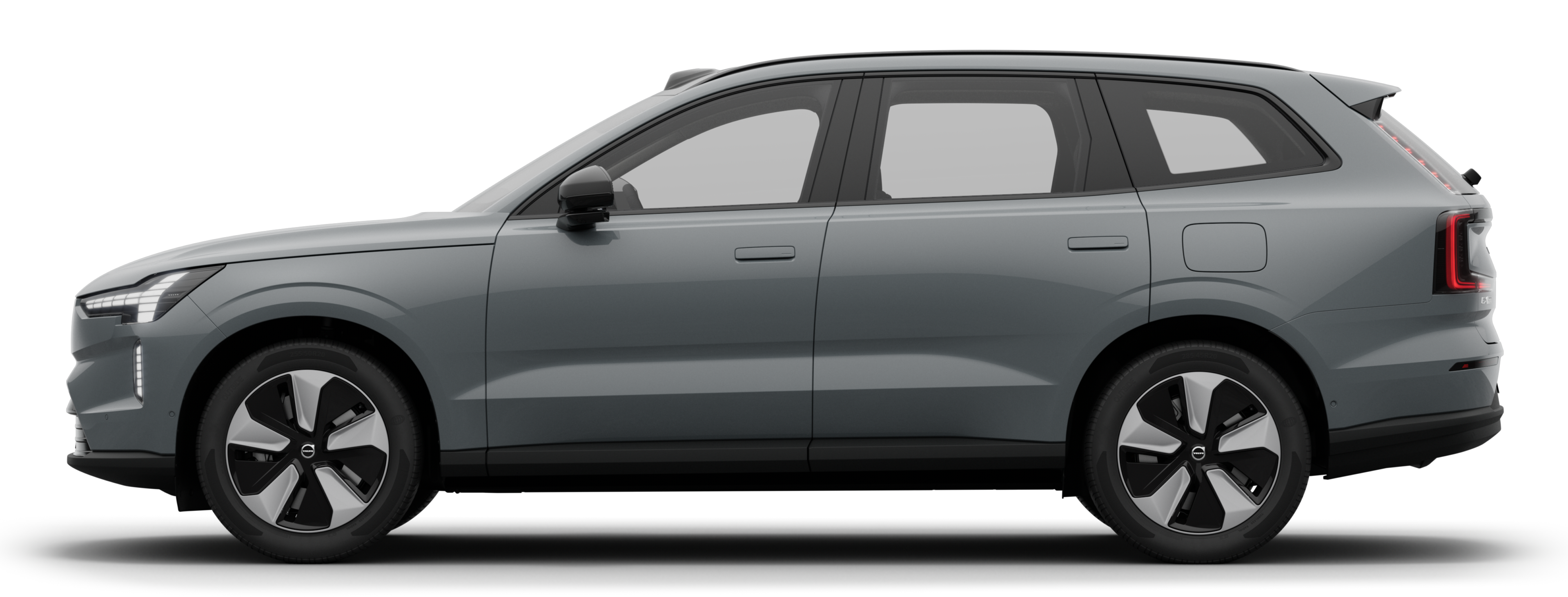 Vue latérale de EX90 Électrique