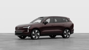 Volvo EX90 Estate 380kW Twin Motor Performance Ultra 111kWh 5dr Auto in Mulberry Red