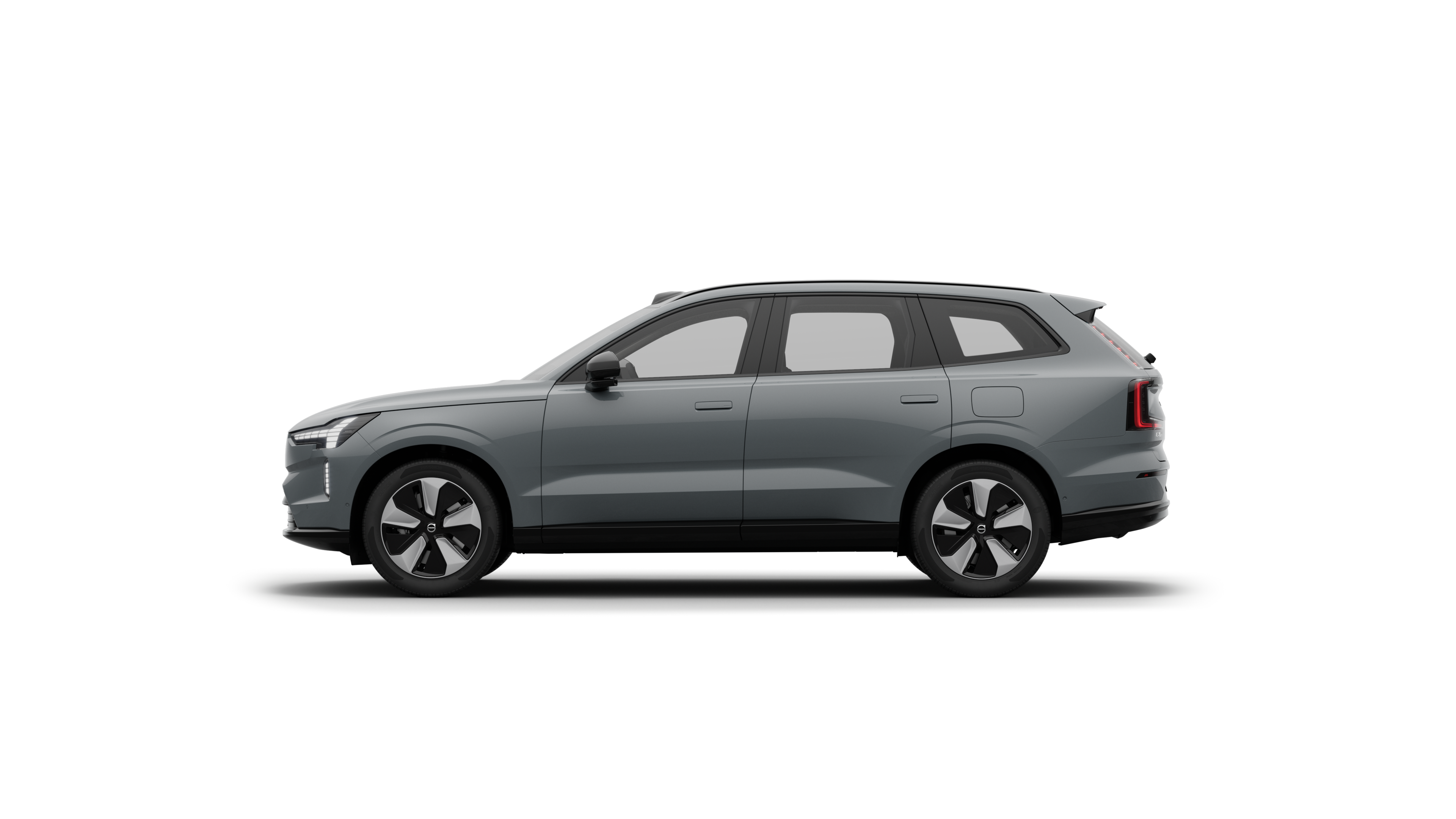 Bočni prikaz automobila EX90 Električni