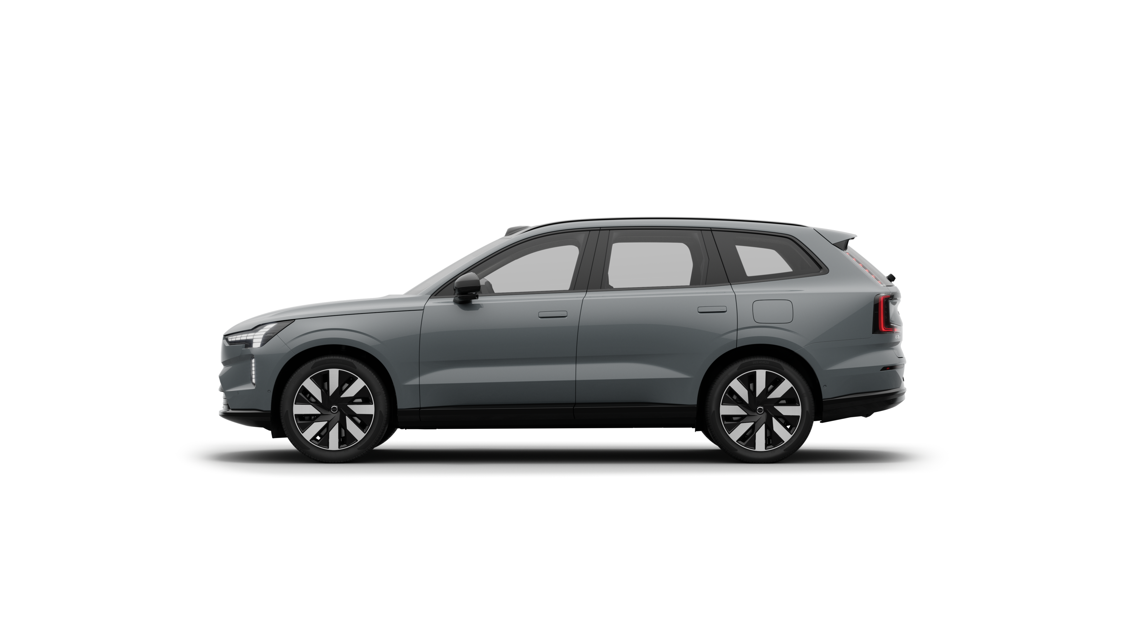 Vista lateral de un EX90 Eléctrico