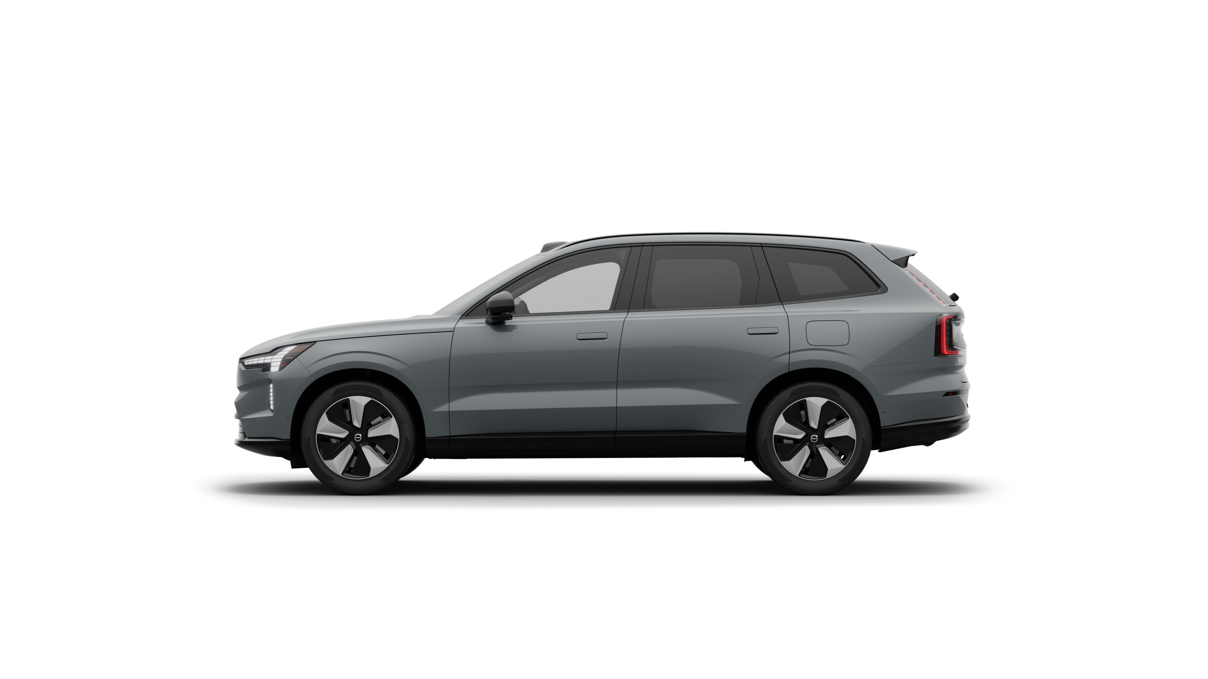 A sideview of a EX90 Fully electric