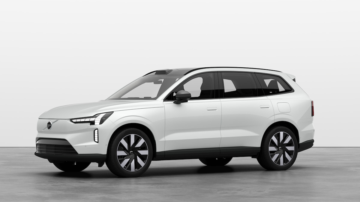 Volvo EX90 Pure electric Crystal White