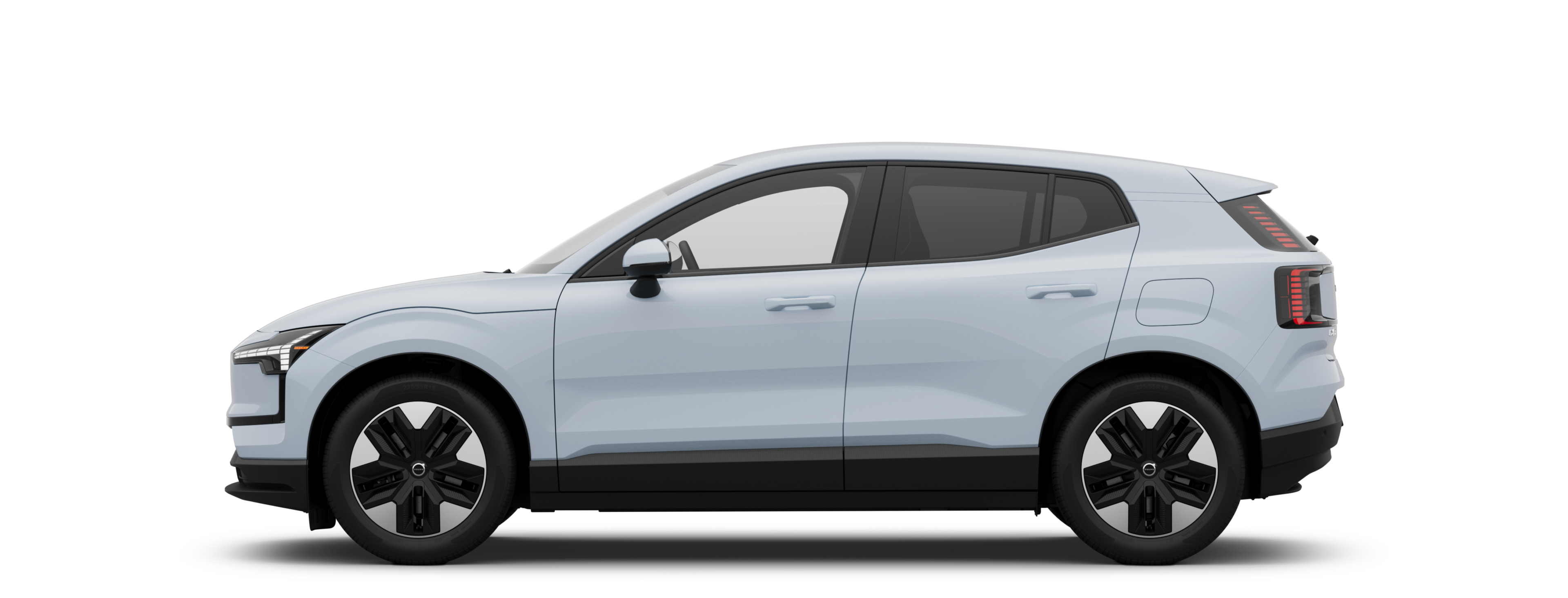 A sideview of a EX30 Electric