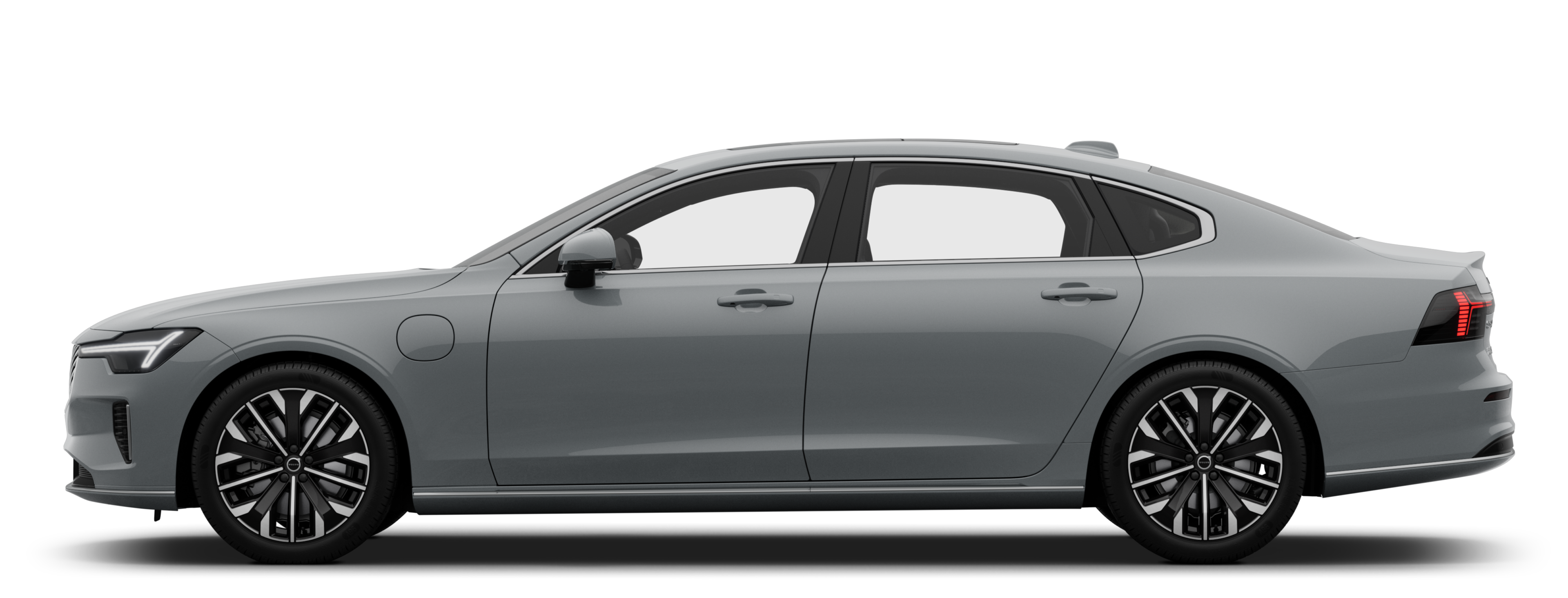 A sideview of S90 Plug-in hybrid