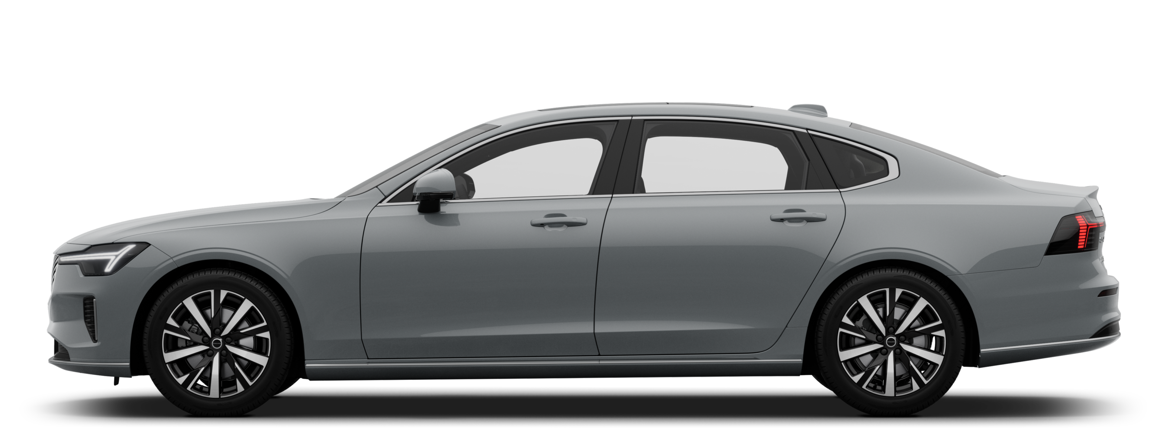 A sideview of S90 Mild hybrid