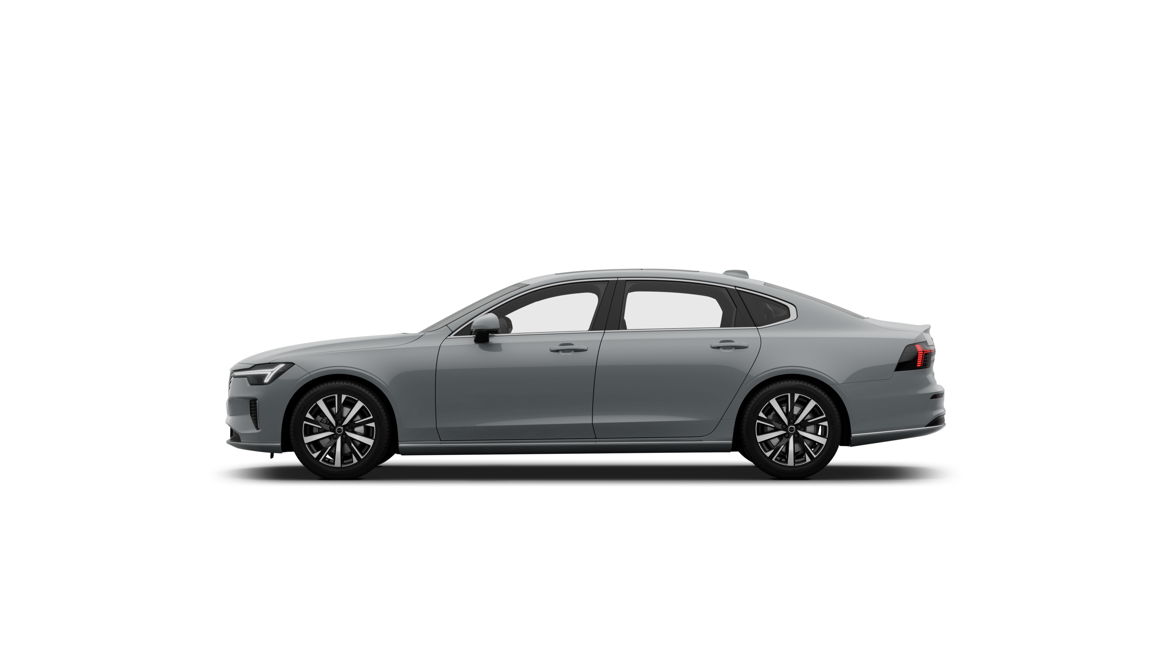 A sideview of a S90 Mild hybrid