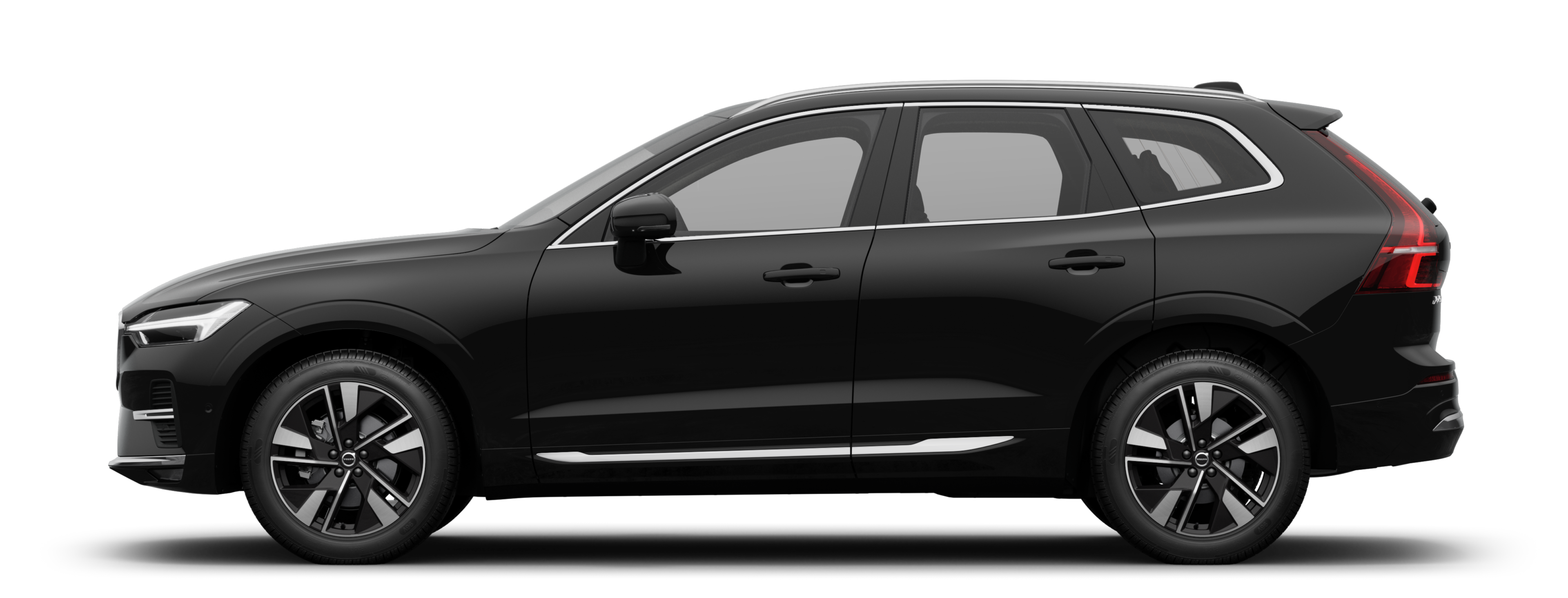 A sideview of a XC60 Mild hybrid