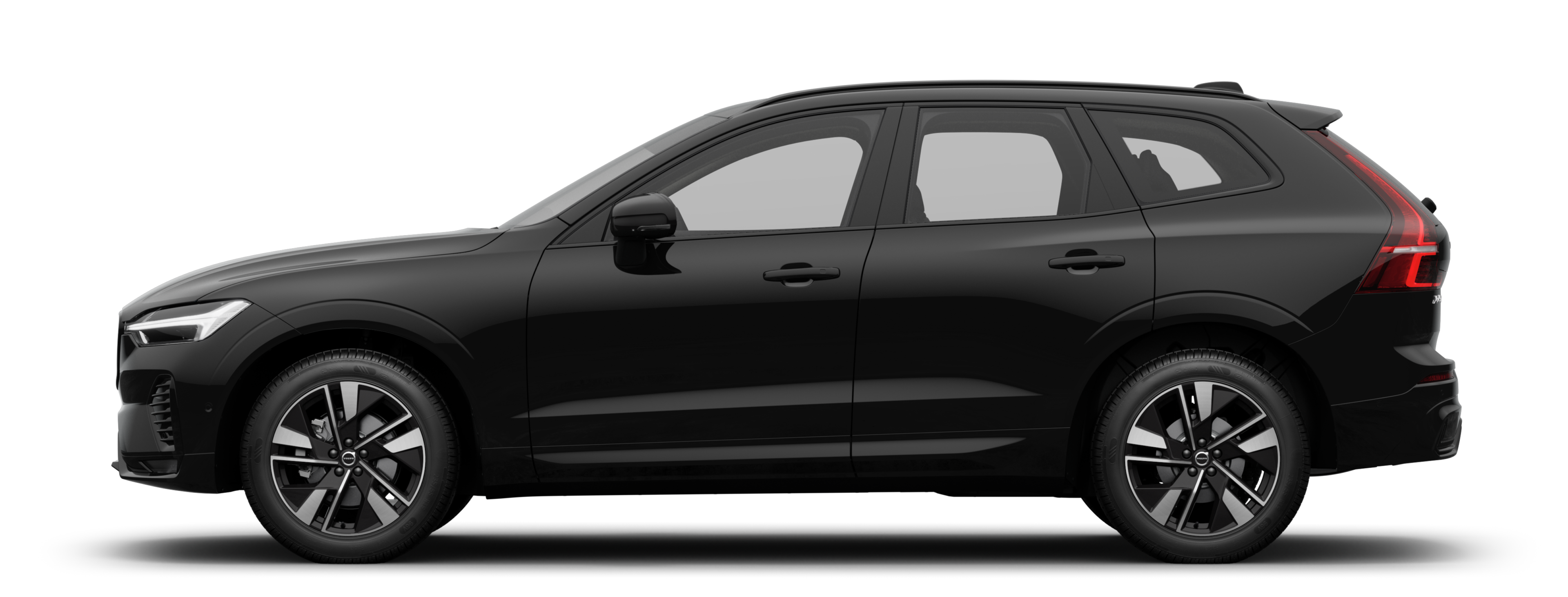A sideview of a XC60 Mild hybrid