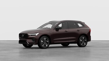 Volvo XC60 Estate 2.0 T6 [350] PHEV Plus Dark 5dr AWD Geartronic in Mulberry Red