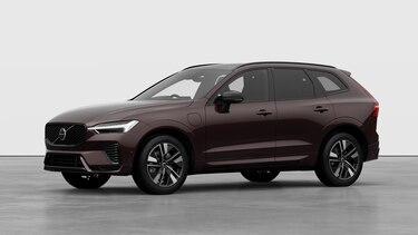 Volvo XC60 Estate 2.0 T6 [350] PHEV Plus Dark 5dr AWD Geartronic in Mulberry Red
