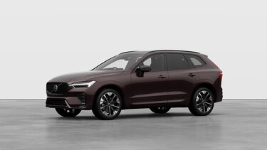 Volvo XC60 Estate 2.0 B5P Plus Dark 5dr AWD Geartronic in Mulberry Red