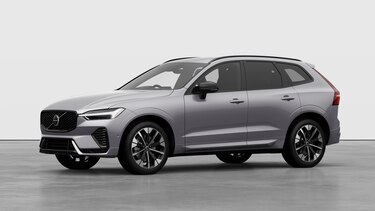 Volvo XC60 Estate 2.0 B5P Plus Dark 5dr AWD Geartronic in Aurora Silver