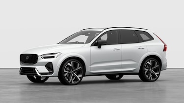 Volvo XC60 Estate 2.0 B5P Ultra Black Edition 5dr AWD Geartronic in Crystal White