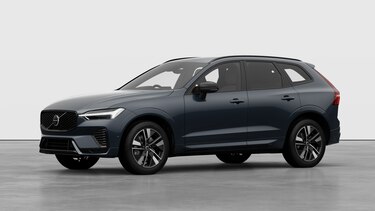 Volvo XC60 Estate 2.0 B5P Plus Dark 5dr AWD Geartronic in Denim Blue