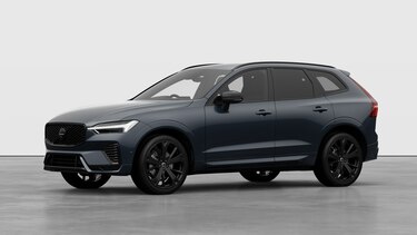 Volvo XC60 Estate 2.0 B5P Plus Black Edition 5dr AWD Geartronic in Denim Blue