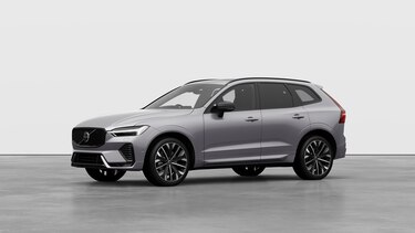 Volvo XC60 Estate 2.0 B5P Ultra Dark 5dr AWD Geartronic in Aurora Silver
