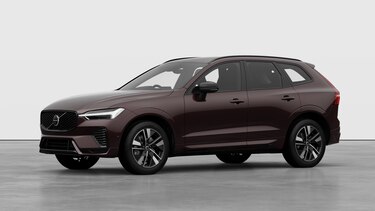 Volvo XC60 Estate 2.0 B5P Plus Dark 5dr AWD Geartronic in Mulberry Red