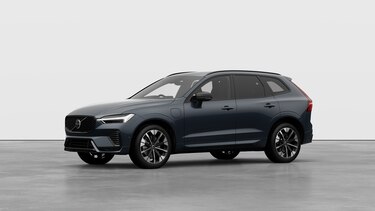 Volvo XC60 Estate 2.0 T6 [350] PHEV Plus Dark 5dr AWD Geartronic in Denim Blue