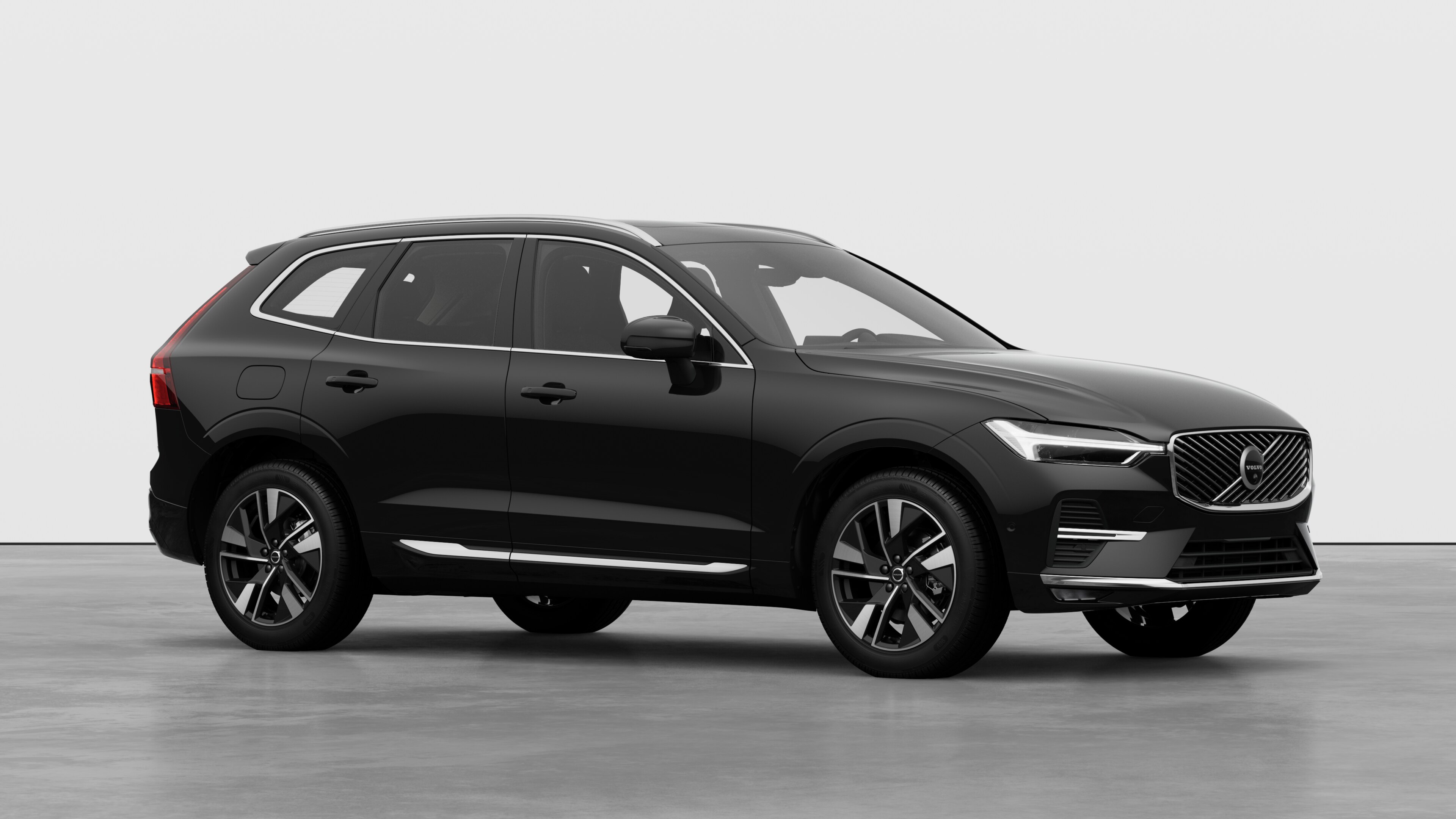 Ngoại thất xe Volvo, góc nhìn ba phần tư trong nền studio đơn giản.