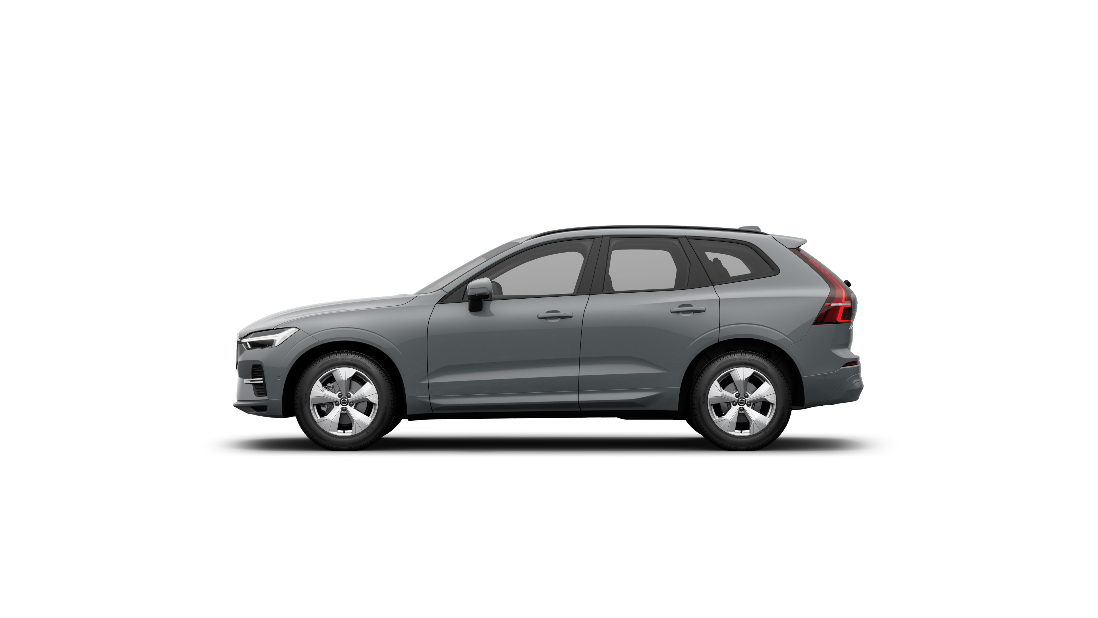 A sideview of a XC60 Mild hybrid