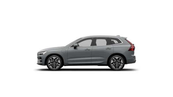 Hliðarmynd Volvo-bíls í stúdíói.