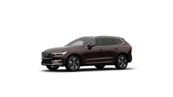 Pohľad na exteriér vozidla Volvo z troch štvrtín v jednoduchom prostredí štúdia.