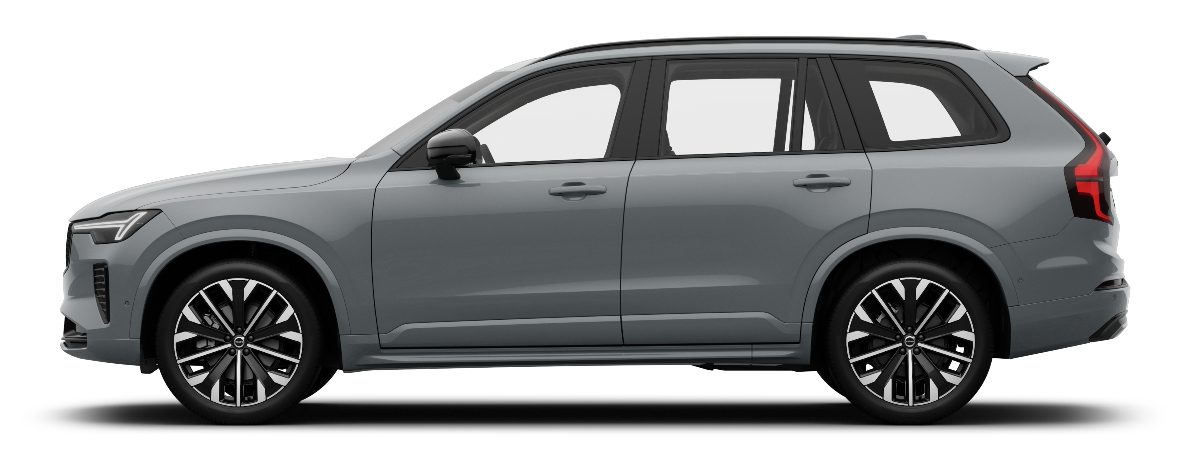 A sideview of XC90 Mild hybrid