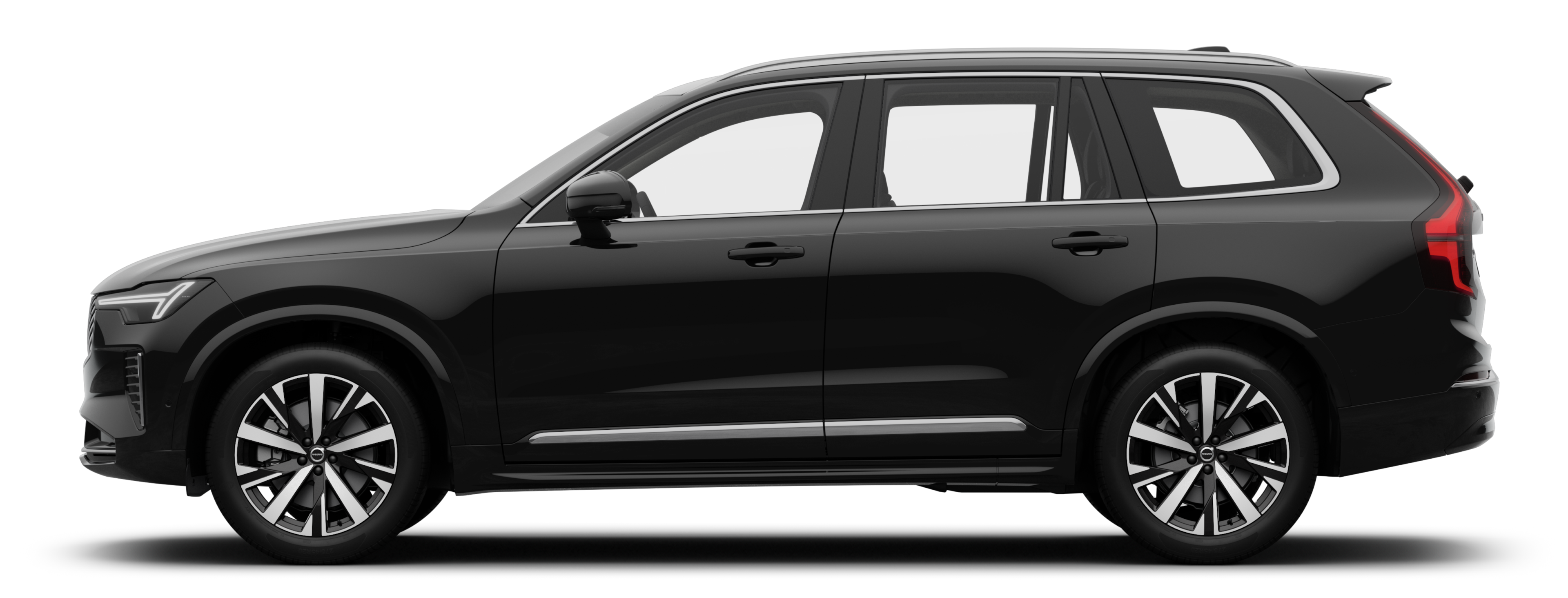 A sideview of a XC90 Mild hybrid