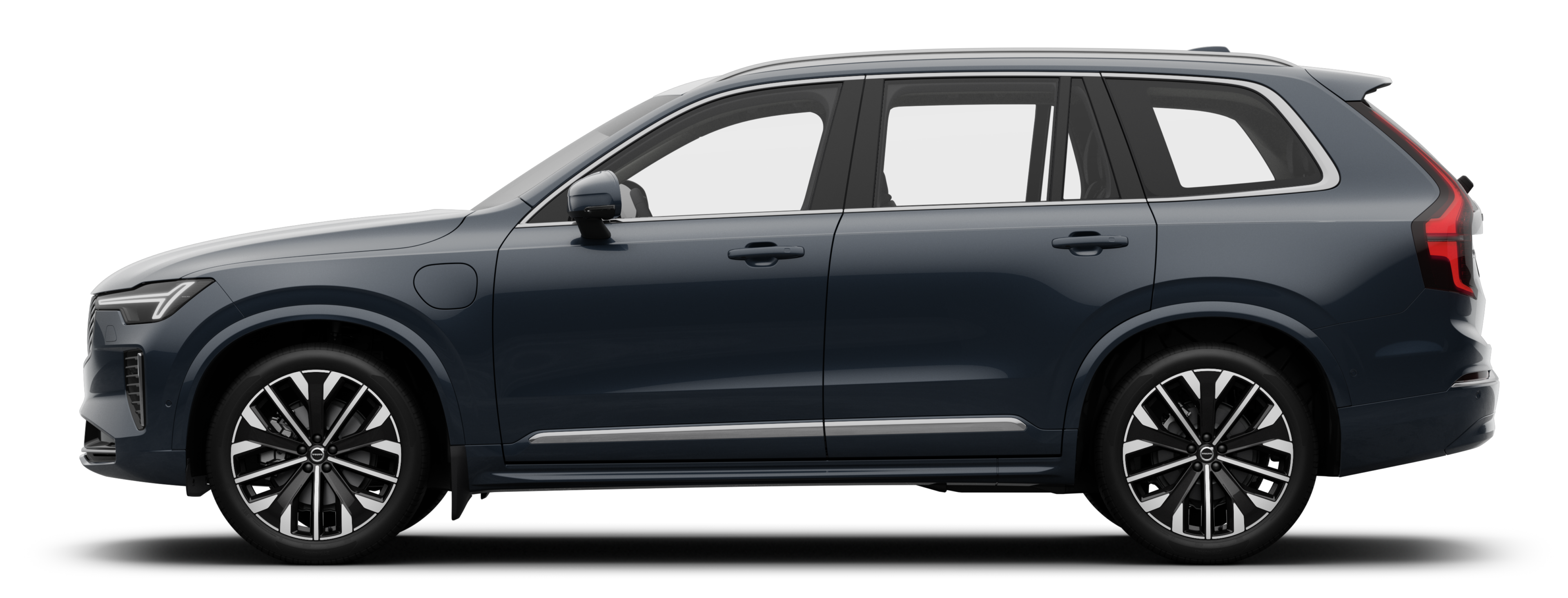 Sidovy av en XC90 Laddhybrid