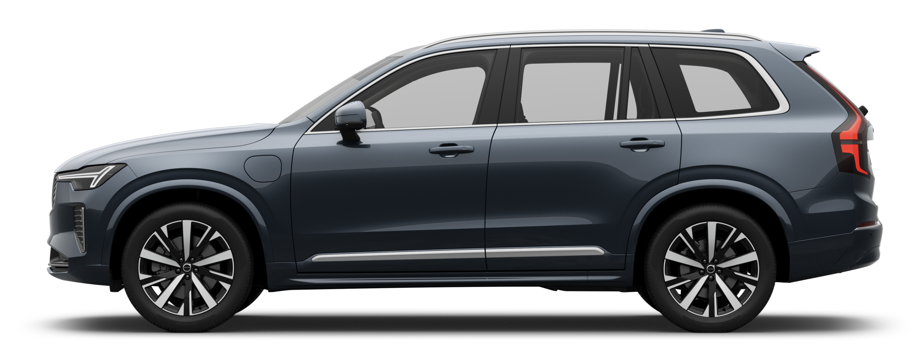 Seitenansicht eines XC90 Plug-in Hybrid