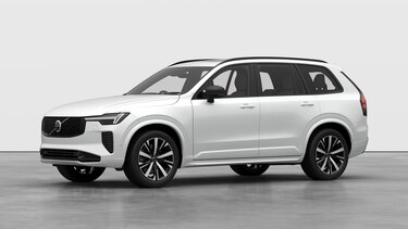Volvo XC90 Estate 2.0 B5P Plus Dark 5dr AWD Geartronic in Crystal White