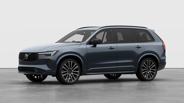 Volvo XC90 Estate 2.0 B5P Ultra Dark 5dr AWD Geartronic in Denim Blue