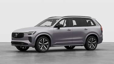 Volvo XC90 Estate 2.0 B5P Plus Dark 5dr AWD Geartronic in Aurora Silver