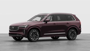 Volvo XC90 Estate 2.0 B5P Ultra Bright 5dr AWD Geartronic in Mulberry Red