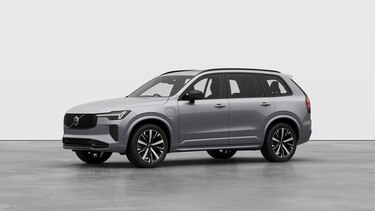 Volvo XC90 Estate 2.0 T8 PHEV Plus Dark 5dr AWD Geartronic in Aurora Silver